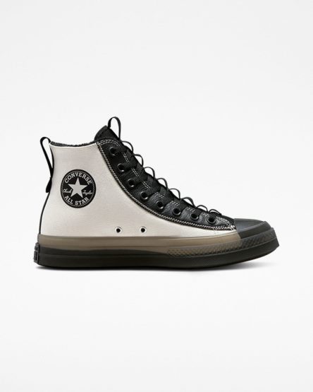 Zapatillas Altas Converse Chuck Taylor All Star CX Explore Counter Climate Mujer Beige Negras | PE 728E5W